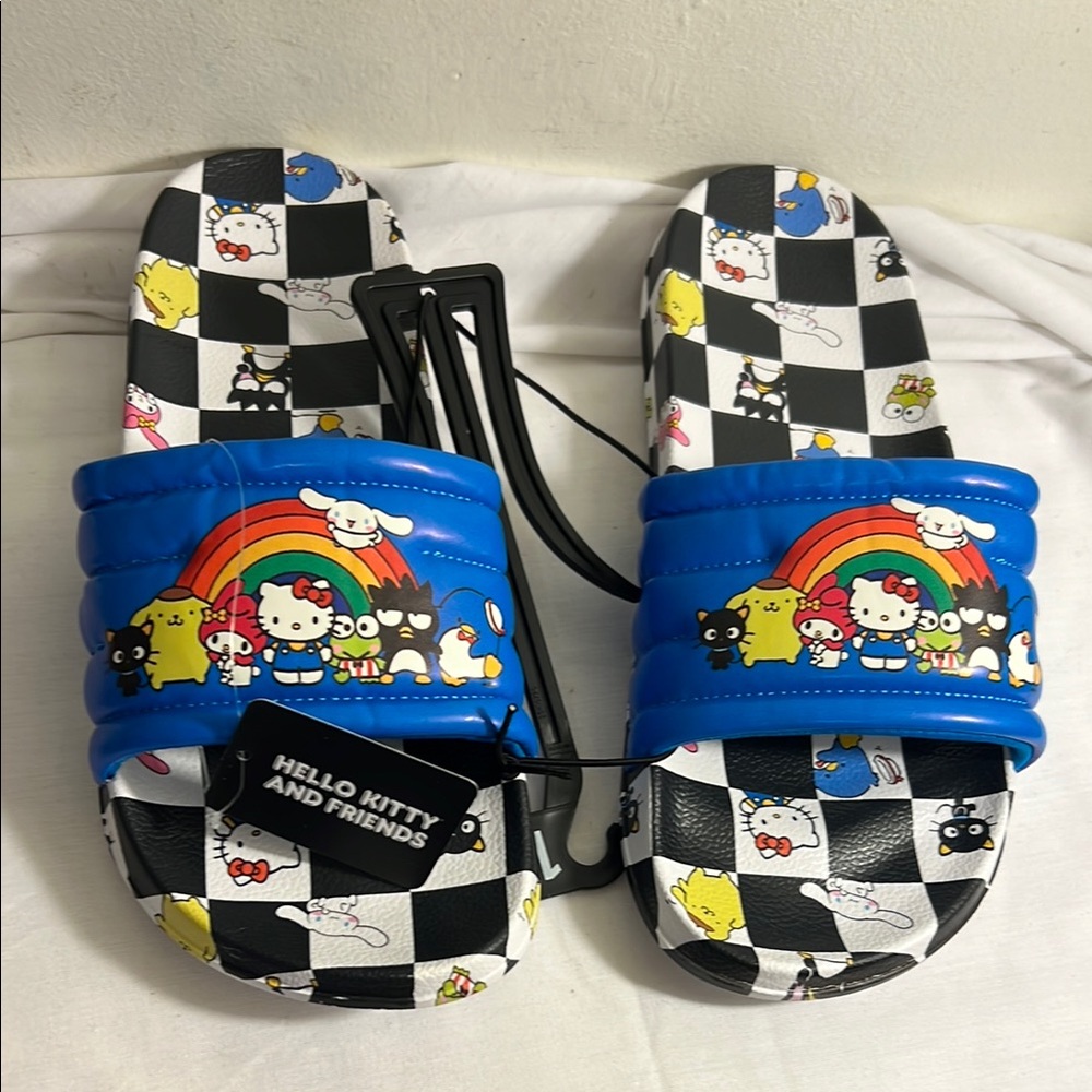 NEW Hello Kitty Men’s Sport Slide Sandals Various Sizes